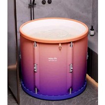 반신욕욕조 원형 욕실 성인 전신 목욕통 스파 대야, 2. B