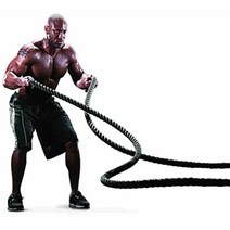 로프 크로스핏로프 전신운동 짐로프 MMA 헬스 지구력, 전체 피복 50mmx12m + 자유 고정 장치 자유 피
