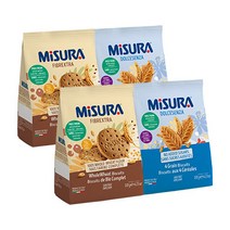미주라 시리얼 비스켓 120g x 2p + 통밀 비스켓 120g x 2p, 2종, 1세트