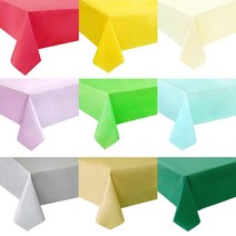 칼라 테이블보 테이블 준비 식탁보 컬러 색상 세팅 손님 맞이 가족 행사 돌잔치 백일 100일 기념, 라벤다