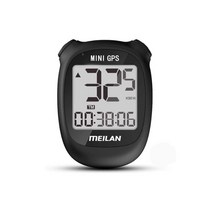 자전거속도계 메이란 M3 GPS 가민 마운트 호환 무선 방수 싸이클 컴퓨터, 블랙, 1개