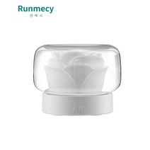 런메시 Runmecy 초음파 아로마 디퓨저, 그레이