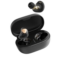 SOUNDPEATS Truengine 3 SE 무선 이어버드(듀얼 다이나믹 드라이버 포함) 듀얼 마이크 업그레이드된 Qualcomm 3040 무선 이어폰 게임 모드 30시간