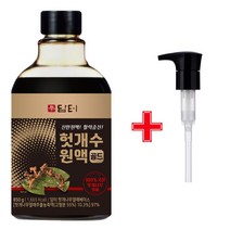 담터 헛개수 원액 골드 850g + 펌프 1개 / 헛개차