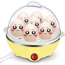 계란굽는기계 맥반석 구운계란기계 계란찜기 계란구이기계 다기능 급속 전기 밥솥 자동 7, 노란색, 영국