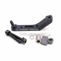 자전거 클릿페달 시마노 MTB용 로드용 shimano 로드 바이크 디스크 브레이크 포스트 마운트 캘리퍼 온 플랫 마운트 프레임 포크 어댑터, SM-MA-R140 PD
