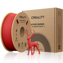 몽이몰 호환 Creality Hyper 시리즈 PLA 1kg 10x 빠른 인쇄 냉각 고정밀 더 나은 유동성 FDM 프린터용 높은 인성, 빨간