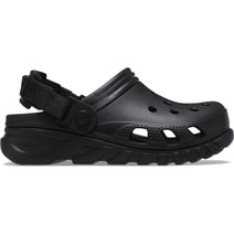 국내매장용 CROCS 크록스 듀엣 맥스 II 클로그 208776 블랙 BLACK 남성 여성 공용 샌들 SANDAL 패션 라이프스타일