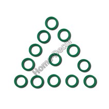 고무오링 패킹 실리콘 오링 고무링 열내유성 3.5mm (와이어 직경) FKM 불소 O-링 고무 씰링 링 O.D 10-55mm, 33 OD 38mm