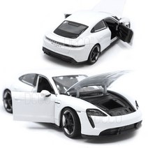 1:24 웰리 포르쉐 타이칸 터보 S 다이캐스트 미니카 모형 피규어, 24웰리포르쉐타이칸