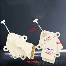 1pc 더블 스트로크 트랙터 배수 밸브 모터 220v lg 완전 자동 세탁기 액세서리, 없음