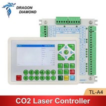 TL-A4 CO2 레이저 컨트롤러 시스템 K40 조각 절단기 제어 카드 Ruida Leetro Trocen 교체, 24V+Standard Set TLA4