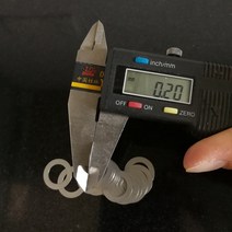 고압 세척기 세차 휴대용 펌프 산업용 분무 1개 두께 0.2 미리메터 스테인레스 스틸 플랫 와셔 초박형 가스, 27 8x16x0.2 (50Pcs)