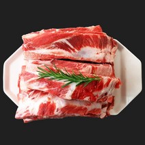 국내산 냉장 돼지 등갈비 찜용(한돈) 1kg / 3만원 이상 구매시 수제 떡갈비 증정, 1개