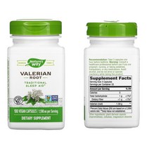 네이쳐스웨이 발레리안 루트 뿌리 길초근 100정 묶음, 1개, 1+1