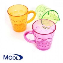 MOOL 소형 손잡이 물방울 컵 다회용컵 일회용컵 유아컵 종이컵 머그컵 예쁜컵 아기컵, 단품