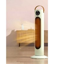 온풍기 열풍기 히터 타워형 난방기 캠핑 사무실, 화이트 리모콘 모델 A