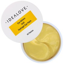 Idealove 아이 어드마이어 골드 하이드로겔 아이 패치 60개, 2통