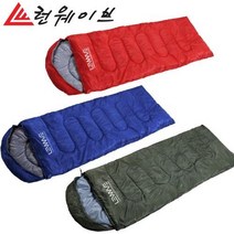 정품 런웨이브 하계용 사계절 침낭 차박 캠핑 비박 텐트 필수품, 하계침낭700g(네이비)