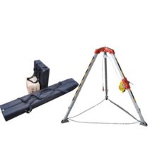 구조용삼각대 삼각구조대 리프팅 맨홀작업 지하 구조, 1800lb 30m+브래킷