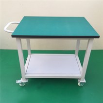 이동식 제전 테이블 트롤리 카트 작업대 다이 실험실, 120x60x75