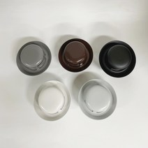 역풍눈물방지 후드캡 75파이 100파이, 블랙