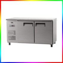 유니크 1500 직냉식 테이블 냉장고 올냉장 UDS-15RTAR 영업용 업소용, 아날로그, 메탈, 왼쪽
