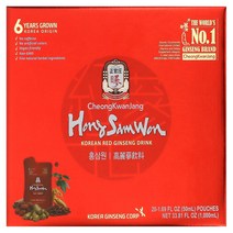 고려인삼공사 홍삼원 고려홍삼음료 20포 각 1.69fl oz(50ml)