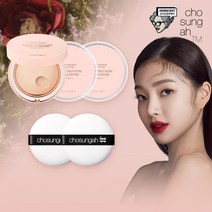 [조성아TM] 겉보속촉 매끈광 바운스업 동백 젤리 팩트 매니아 [본품1+리필2+퍼프2], 2호(샌드베이지), 2호(샌드베이지)