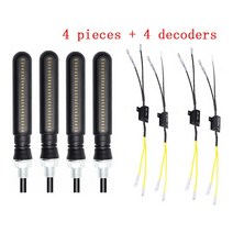 브레이크 신호 일광 LED 오토바이 커버 혼다 Cb400 슈퍼 4 자전거 이젤 타이거 250R 액세서리, 02 with 4PCS relays