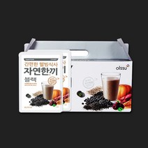 얼쑤 자연한끼 블랙 건강 선식, 60포, 40g