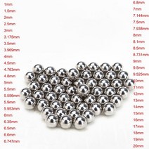 강화마루보수 벽지 깨진타일 보수 강철 공 11.522.533.1753.53.96944.54.7634.85-20mm 단단한 탄소강 공 새총 사냥 볼 베어링 공, 19mm -5개