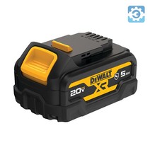 디월트 20V 5.0Ah 내유성 리튬이온 배터리 DCB184G