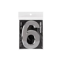 CIN880529이니셜숫자6 (은색/120)세로 약120mm 입체 이니셜문구, 본상품선택