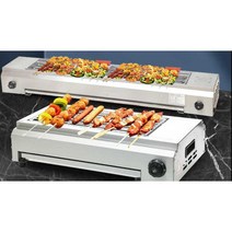 업소용 전기 닭꼬치 양꼬치 구이 기계 오븐 스토브, 60형 전기 그릴(플러그 포함)