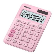 카시오 컬러계산기 MS-20UC 핑크 CASIO_[230213EA], 본상품선택