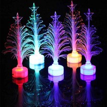 광섬유 램프 안개등 광섬유꽃 무드등 안개등, 트리 광섬유등(전자송신) 1개