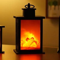 불멍무드등 벽난로 led 불꽃 벽난로 랜턴 크리스마스 usb 또는 배터리 야간 조명 시뮬레이션 벽난로 로그 불꽃 효과 조명 크리스마스 장식, 핸들 m