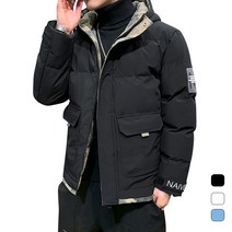 COMIRST 남자 패딩 겨울 후드 야상 도톰 패딩 빅 사이즈 M-5XL