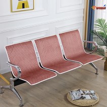 버스정류장 의자 벤치 병원 3인 5인용 등받이 은행 4인 공원 운동장 플라스틱 2인 대기의자, 캐러멜