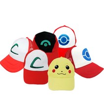 애니메이션 포켓몬 지우 레드 야구 모자 굿즈 모자