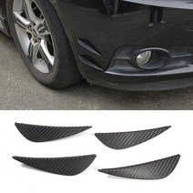 BMW 범퍼 범퍼플레이트 호환 bmw e46 f10 f30 for vw golf 4 5 6 7 바디 스포일러 canards valence chin 용 전면 립 스플리터 범용 핀, 없음