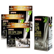 삼육 검은참깨 두유, 190ml, 32개