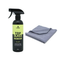 디크로닉 자동차용 탑글라스 세정제 500ml + 타월 랜덤발송 세트, 4세트