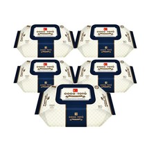 코코토토 프리미엄 물티슈 80매(캡형) 묶음행사 아기물티슈, 5개, 80매