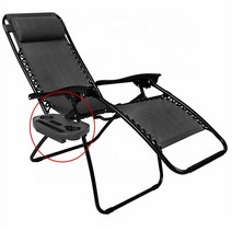 엑스노피 함마톤 무중력 리클라이너 의자 컵홀더 세트 폴딩 쇼파 1인 캠핑 레져 낚시, 컵홀더리클라이너의자+의자쿠션(퍼플)