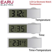 써모스탯 써모스텟 mini weather station 디지털 자동차 온도계 온도 시계, 시각