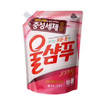 울샴푸 오리지널 중성세제 리필 1300ml 1개