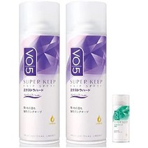 헤어왁스 일본 vo5 슈퍼 킵 헤어스프레이 엑스트라 하드 무향 11.2oz(330g), 약간 향이 나는