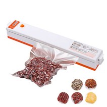 가정용 진공 포장기 실링기 음식 간편한 진공포장 씰링기 밀봉기, Orange+EU